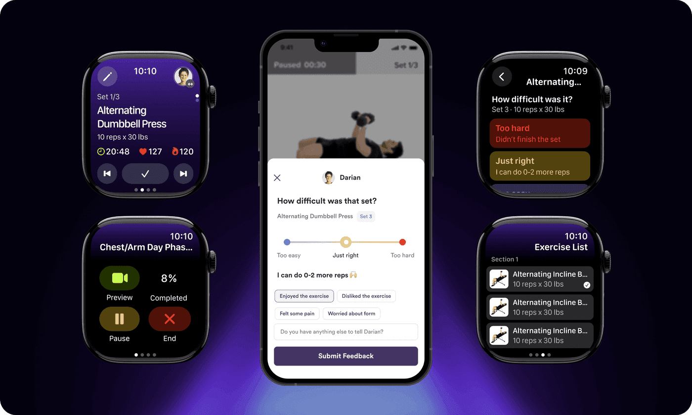 Workout Feedback on iPhone and Apple Watch